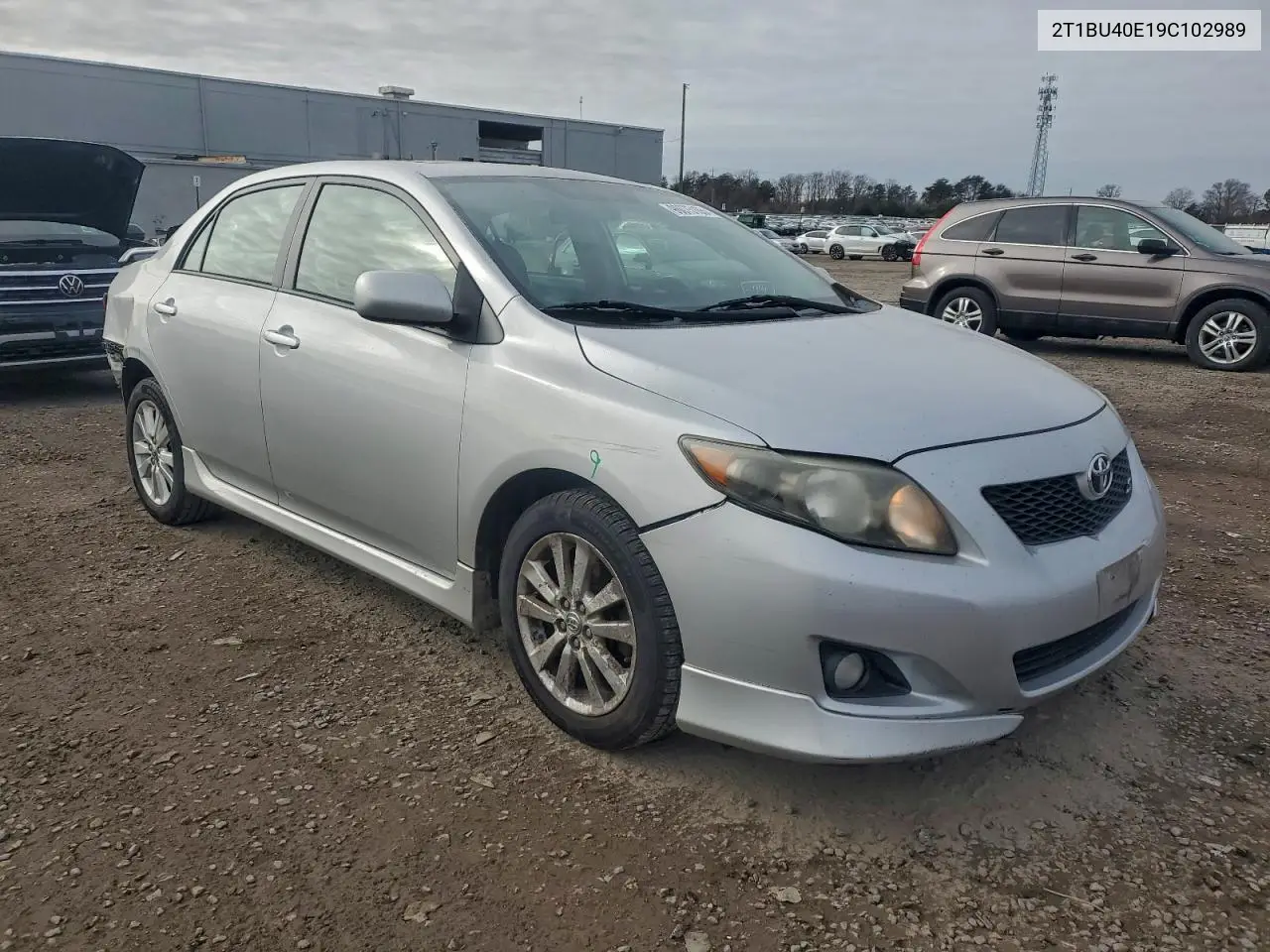 2T1BU40E19C102989 2009 Toyota Corolla Base