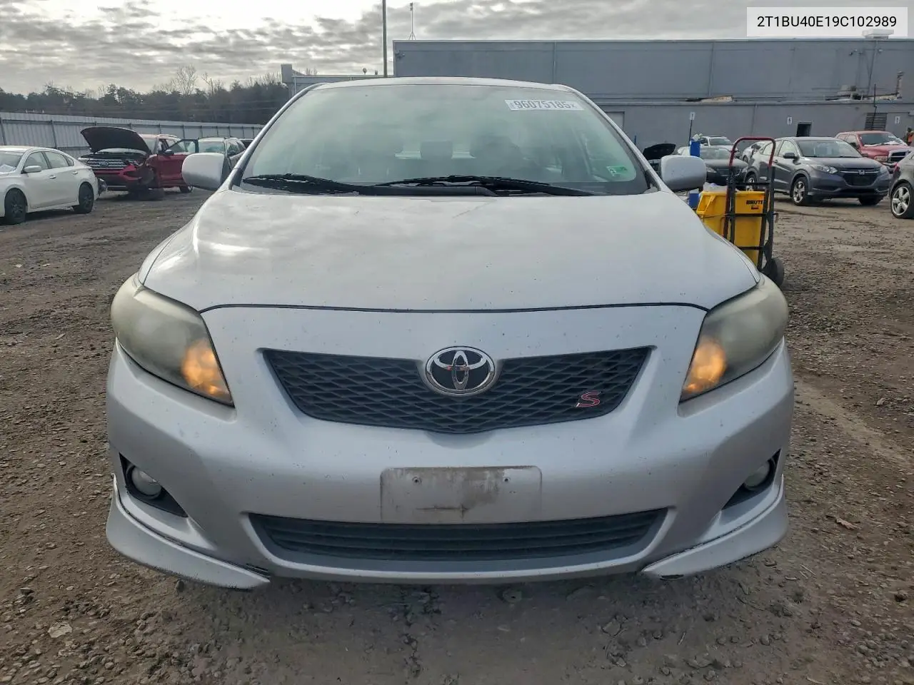 2T1BU40E19C102989 2009 Toyota Corolla Base