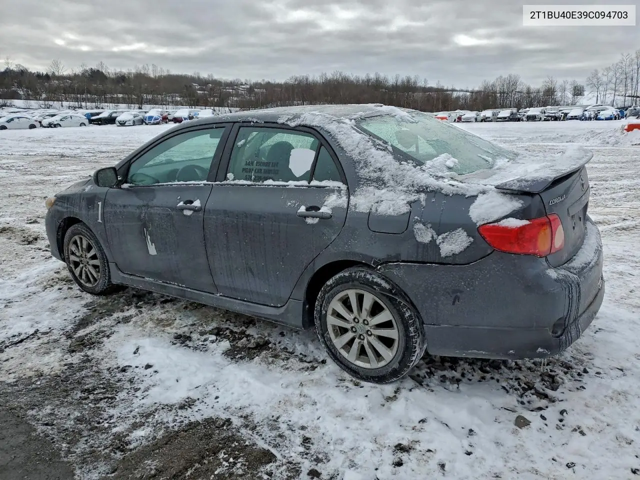 2T1BU40E39C094703 2009 Toyota Corolla Base