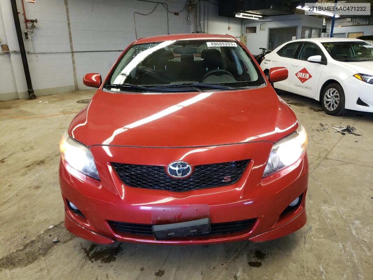 2010 Toyota Corolla Base VIN: 2T1BU4EE6AC471232 Lot: 49689203