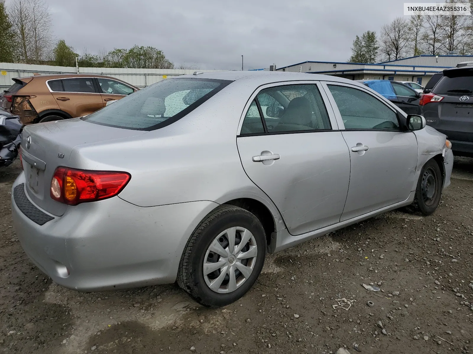 2010 Toyota Corolla Base VIN: 1NXBU4EE4AZ355316 Lot: 50707214