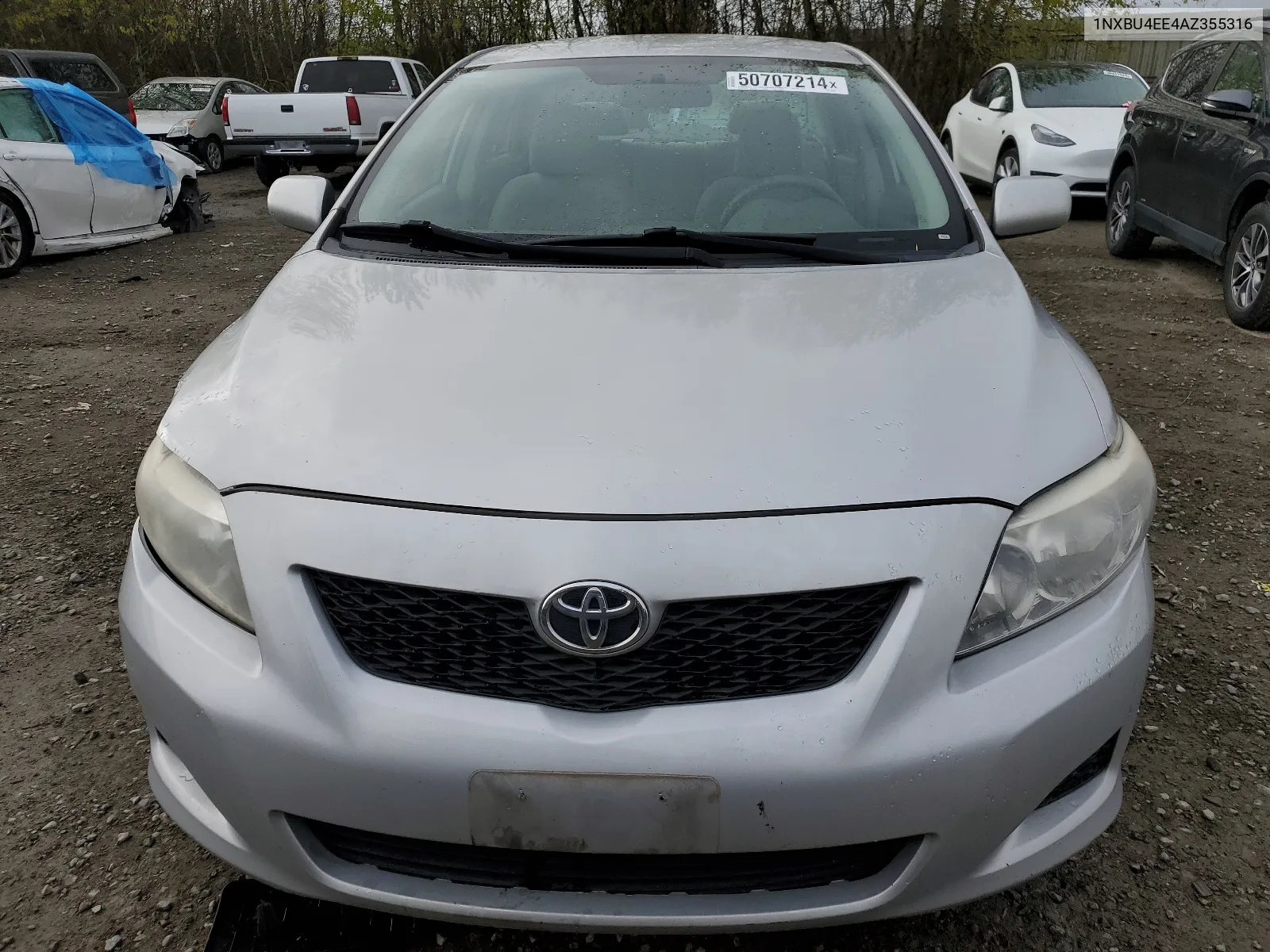 2010 Toyota Corolla Base VIN: 1NXBU4EE4AZ355316 Lot: 50707214