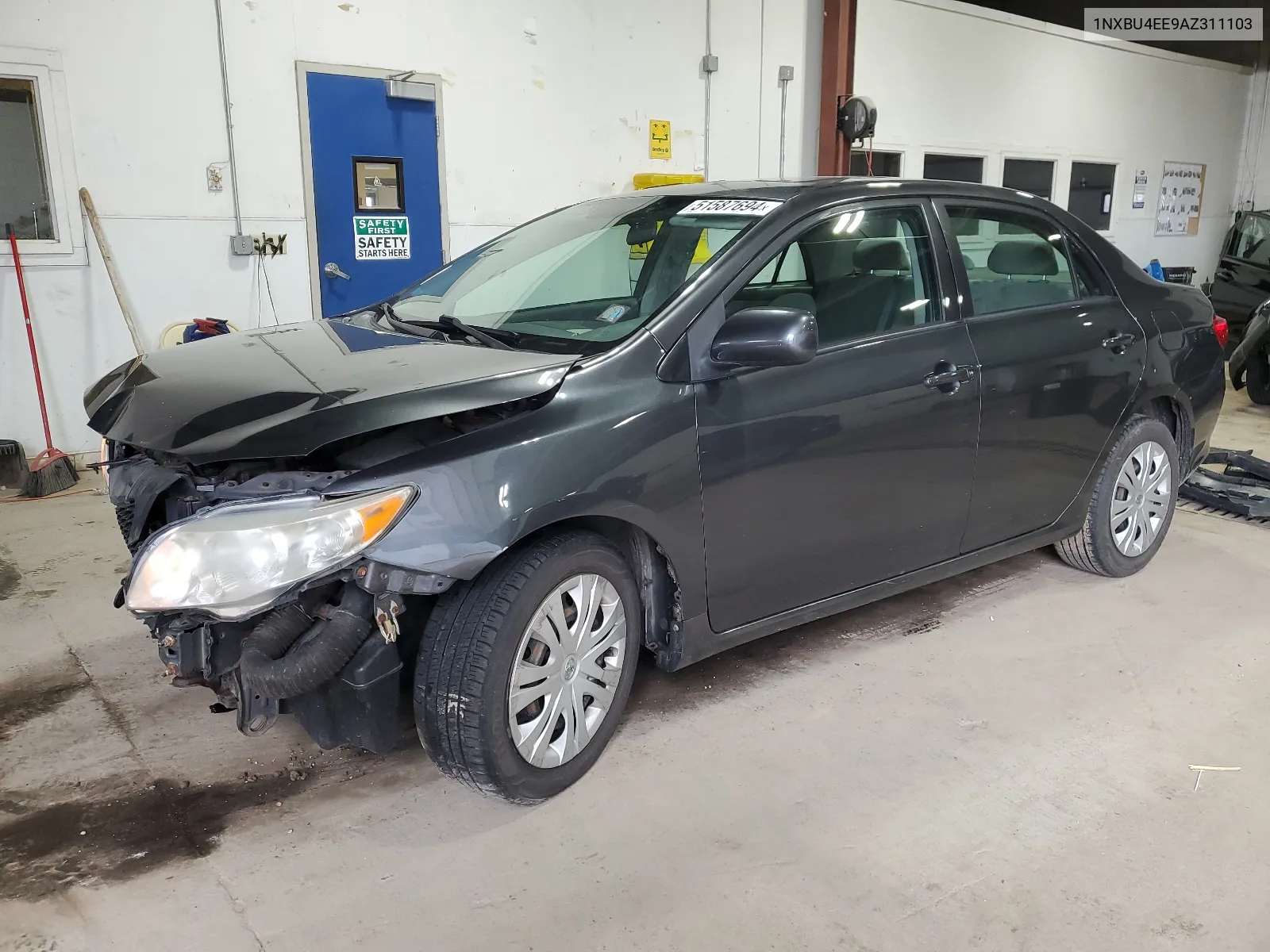 2010 Toyota Corolla Base VIN: 1NXBU4EE9AZ311103 Lot: 51587694