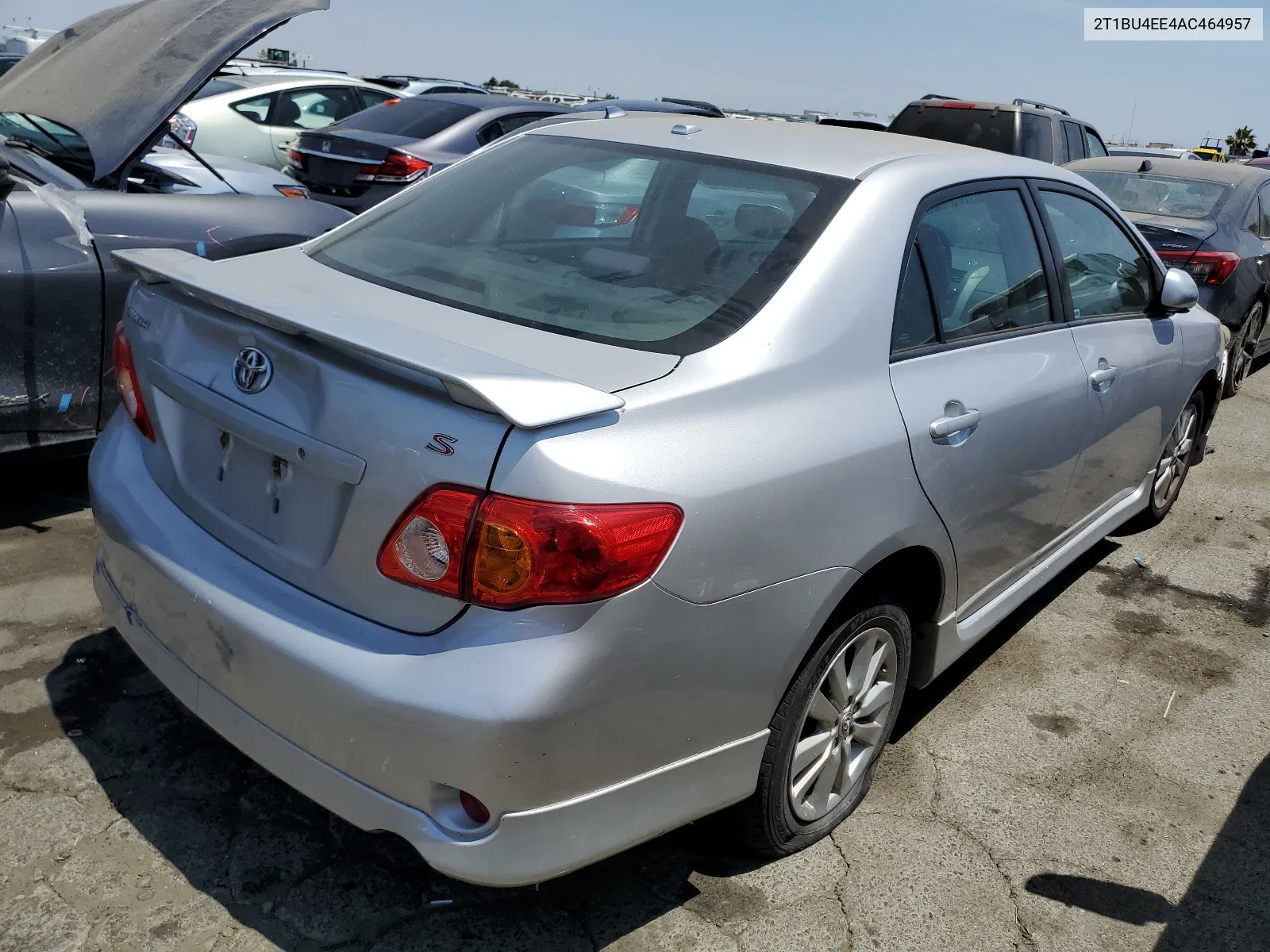 2010 Toyota Corolla Base VIN: 2T1BU4EE4AC464957 Lot: 59892304