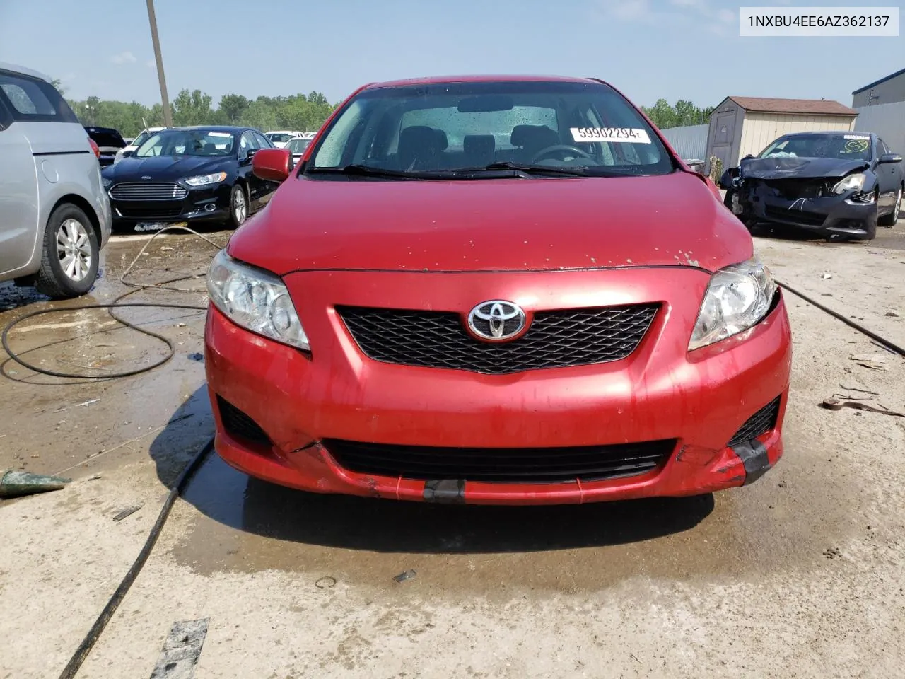 2010 Toyota Corolla Base VIN: 1NXBU4EE6AZ362137 Lot: 59902294