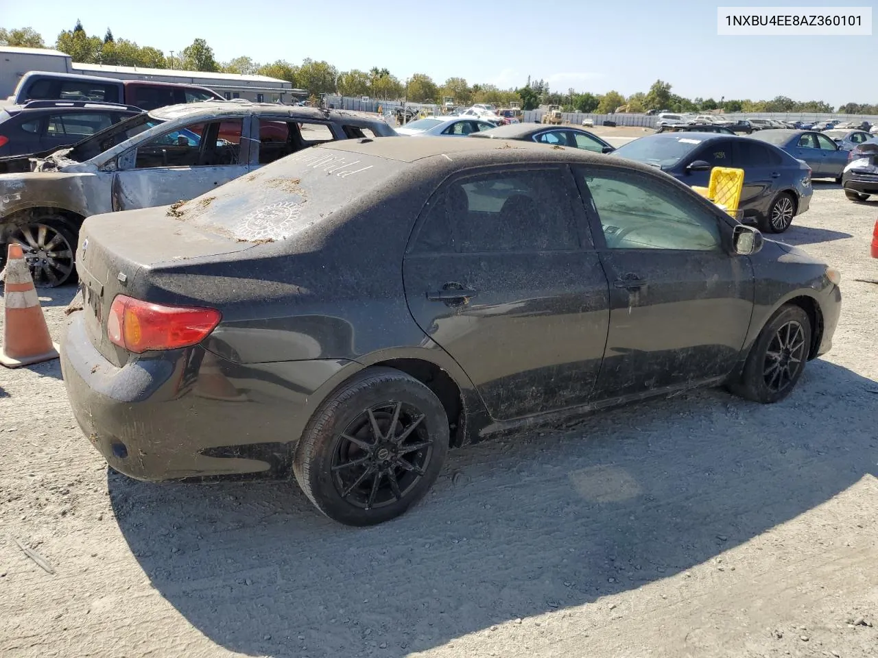 2010 Toyota Corolla Base VIN: 1NXBU4EE8AZ360101 Lot: 62753074