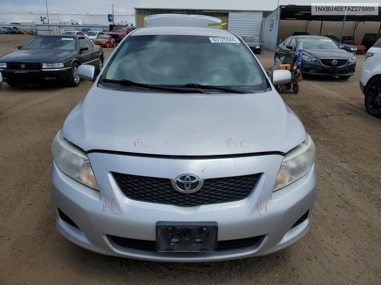 2010 Toyota Corolla Base VIN: 1NXBU4EE7AZ275959 Lot: 63125584