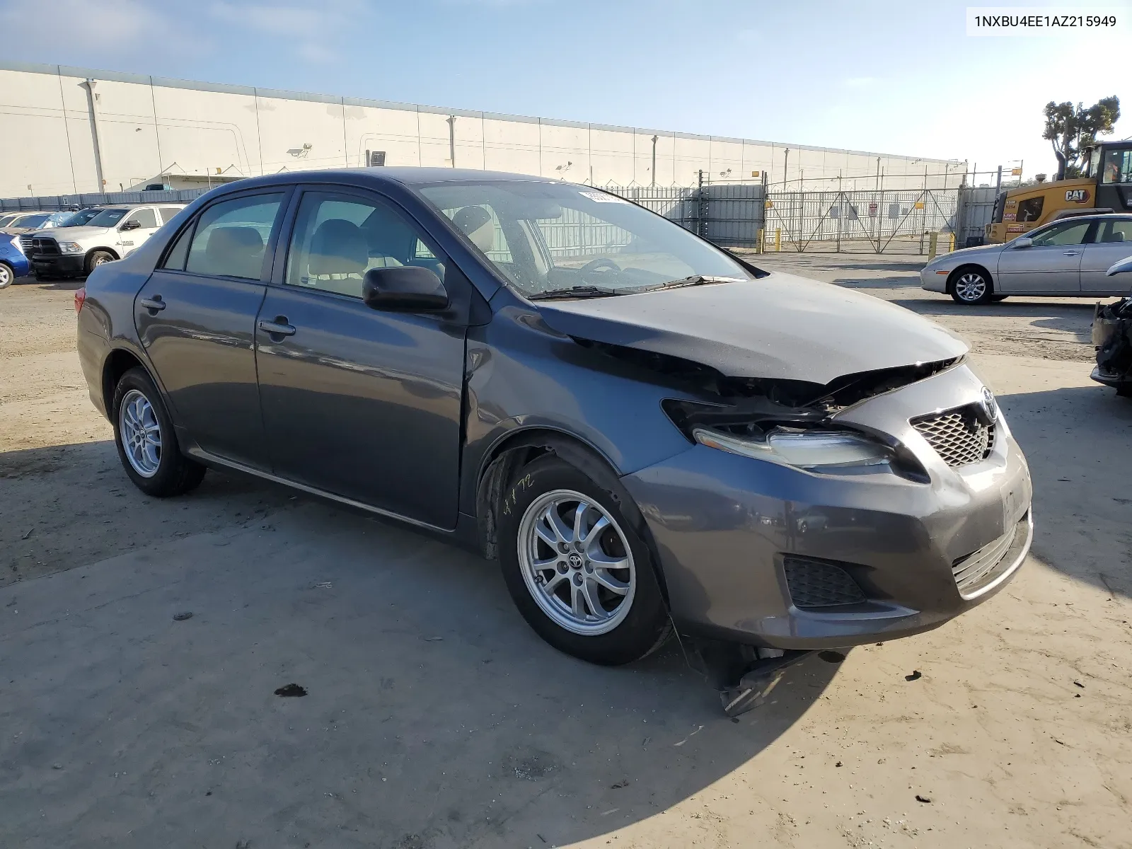 2010 Toyota Corolla Base VIN: 1NXBU4EE1AZ215949 Lot: 65087084