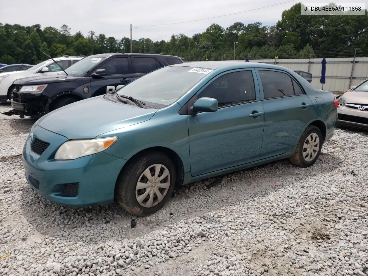 2010 Toyota Corolla Base VIN: JTDBU4EE5A9111858 Lot: 66405884