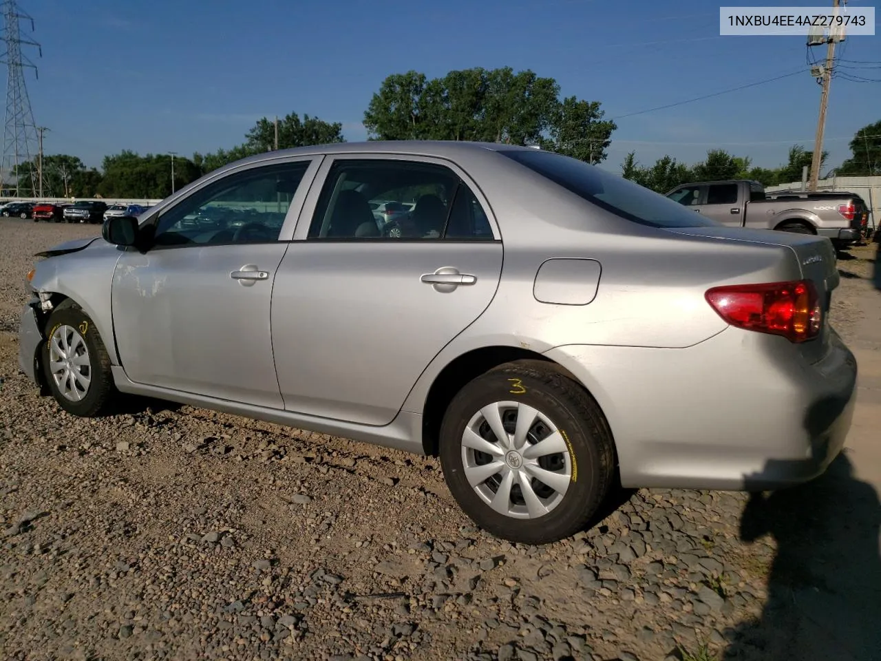 1NXBU4EE4AZ279743 2010 Toyota Corolla Base