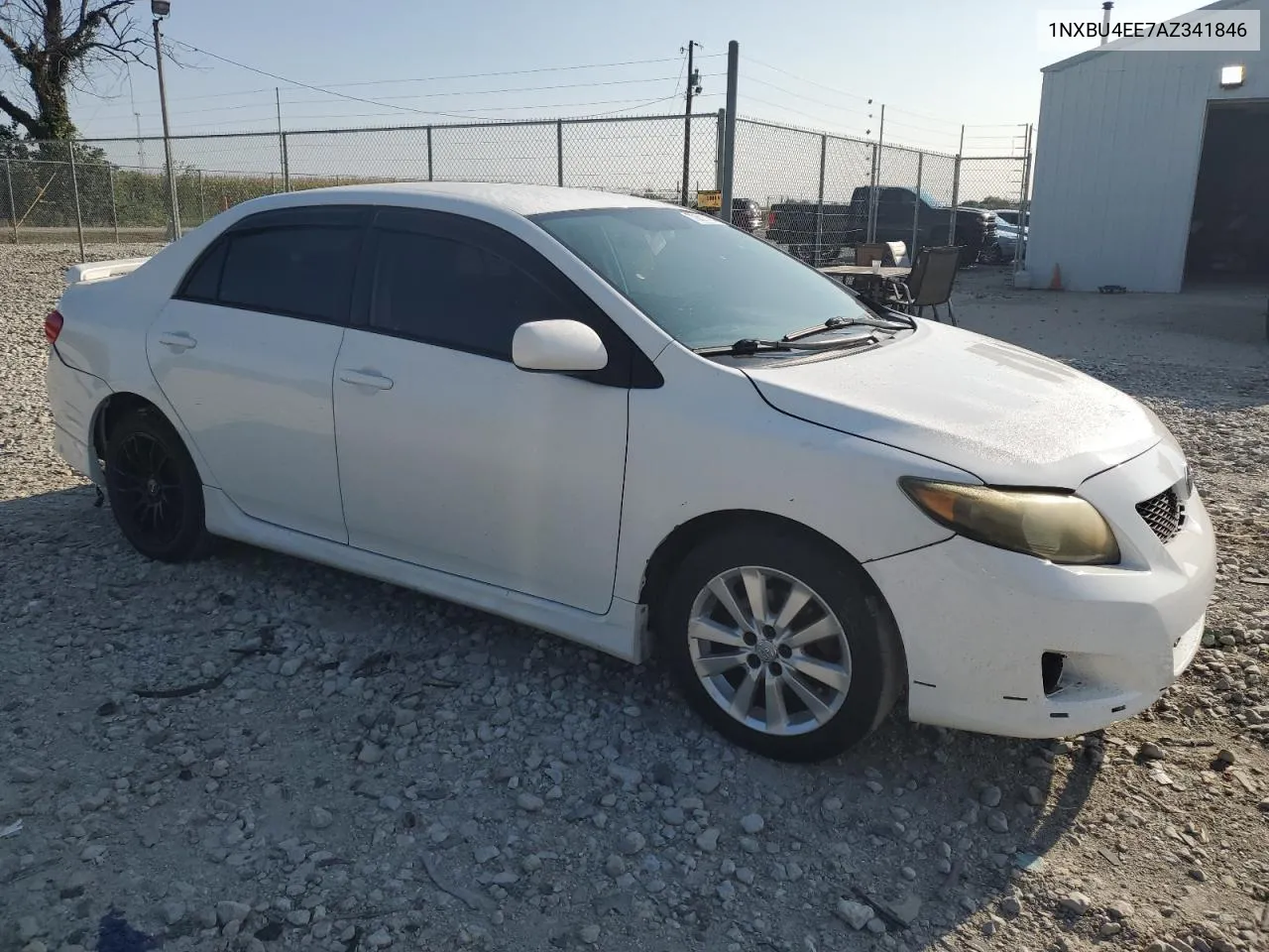 2010 Toyota Corolla Base VIN: 1NXBU4EE7AZ341846 Lot: 70611164