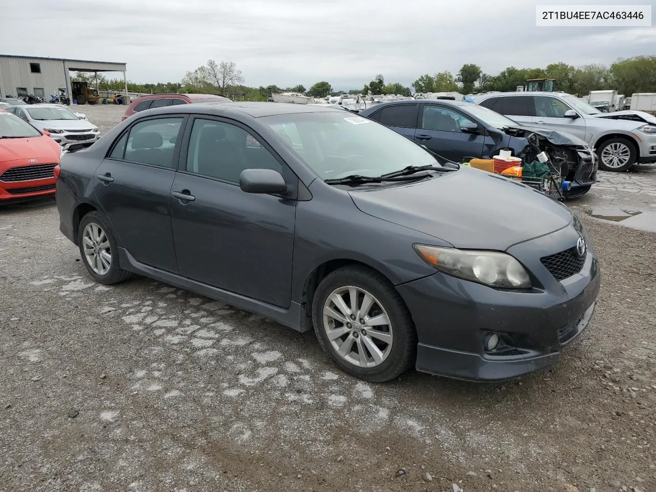 2010 Toyota Corolla Base VIN: 2T1BU4EE7AC463446 Lot: 71969324