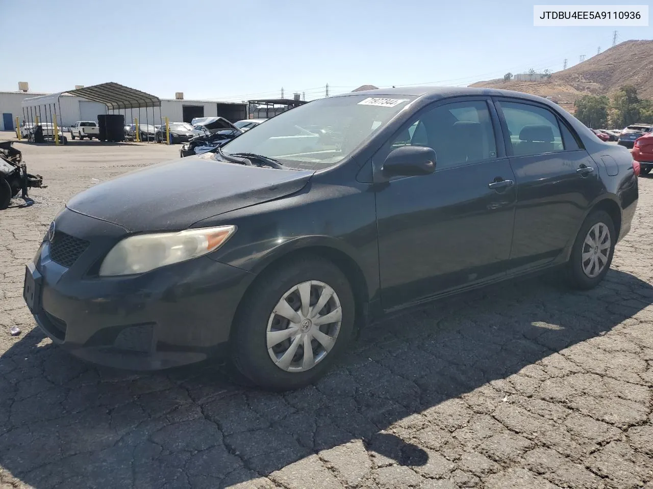 2010 Toyota Corolla Base VIN: JTDBU4EE5A9110936 Lot: 71977344