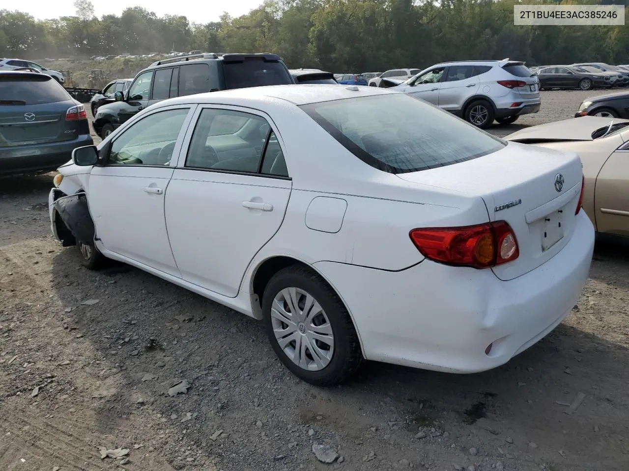 2010 Toyota Corolla Base VIN: 2T1BU4EE3AC385246 Lot: 72255854