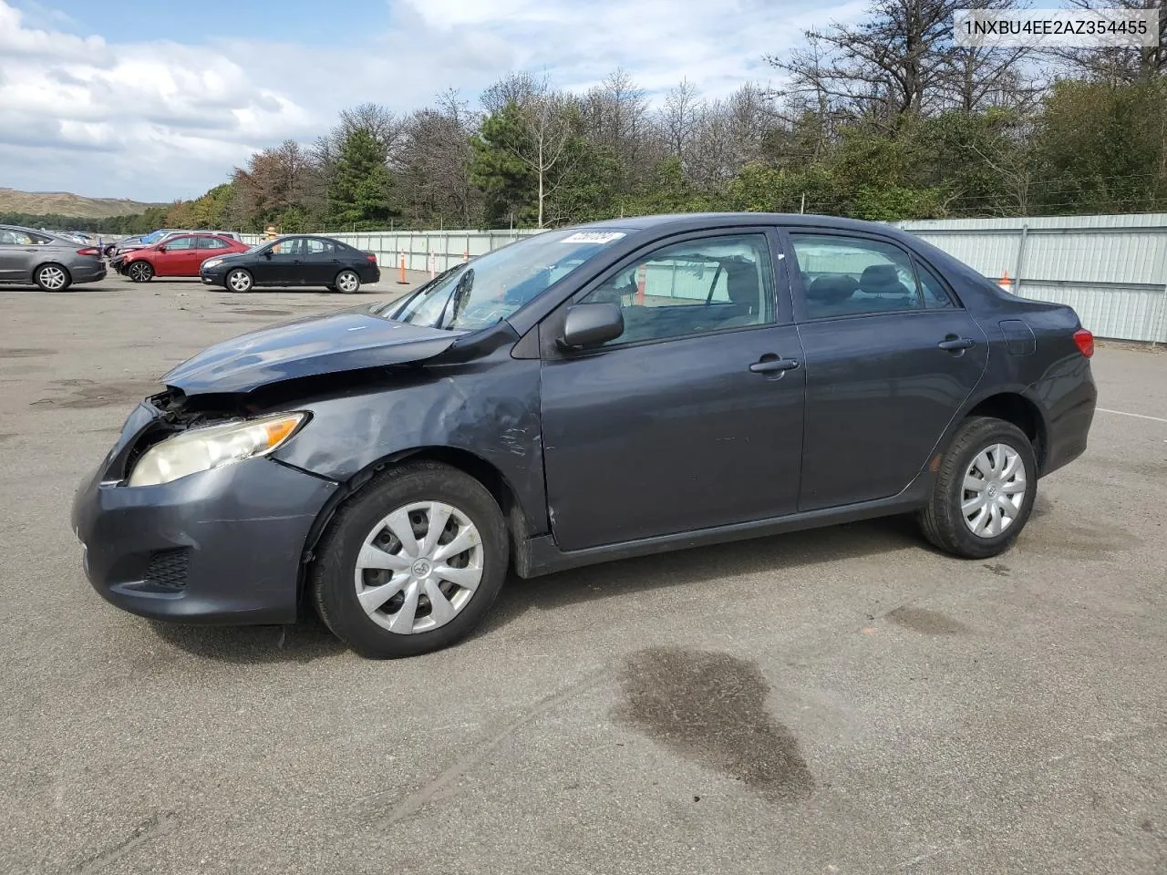 2010 Toyota Corolla Base VIN: 1NXBU4EE2AZ354455 Lot: 72507054