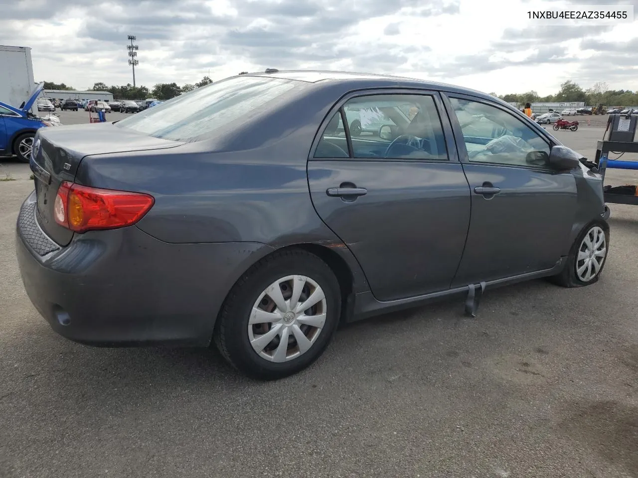 2010 Toyota Corolla Base VIN: 1NXBU4EE2AZ354455 Lot: 72507054