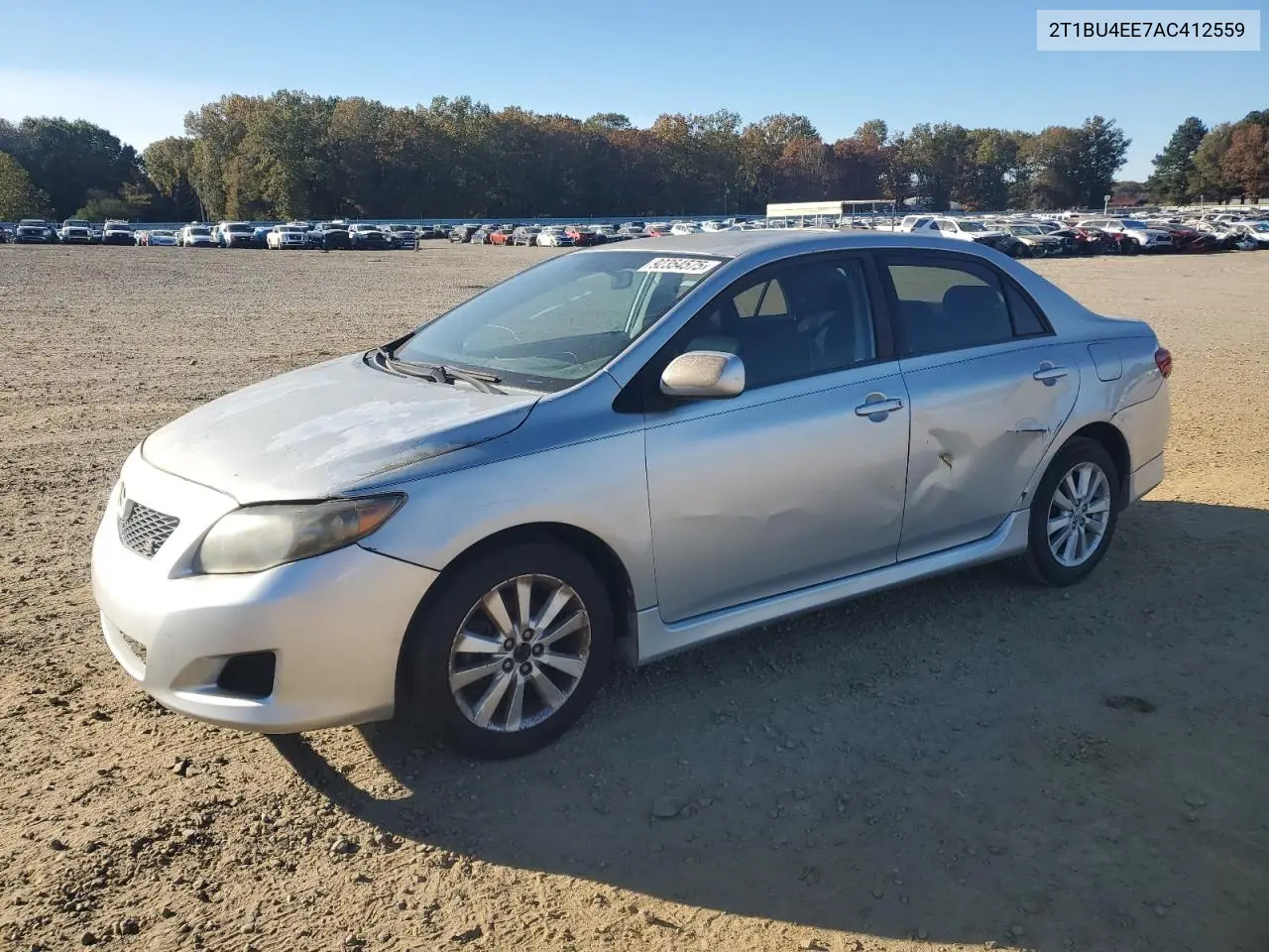 2T1BU4EE7AC412559 2010 Toyota Corolla Base