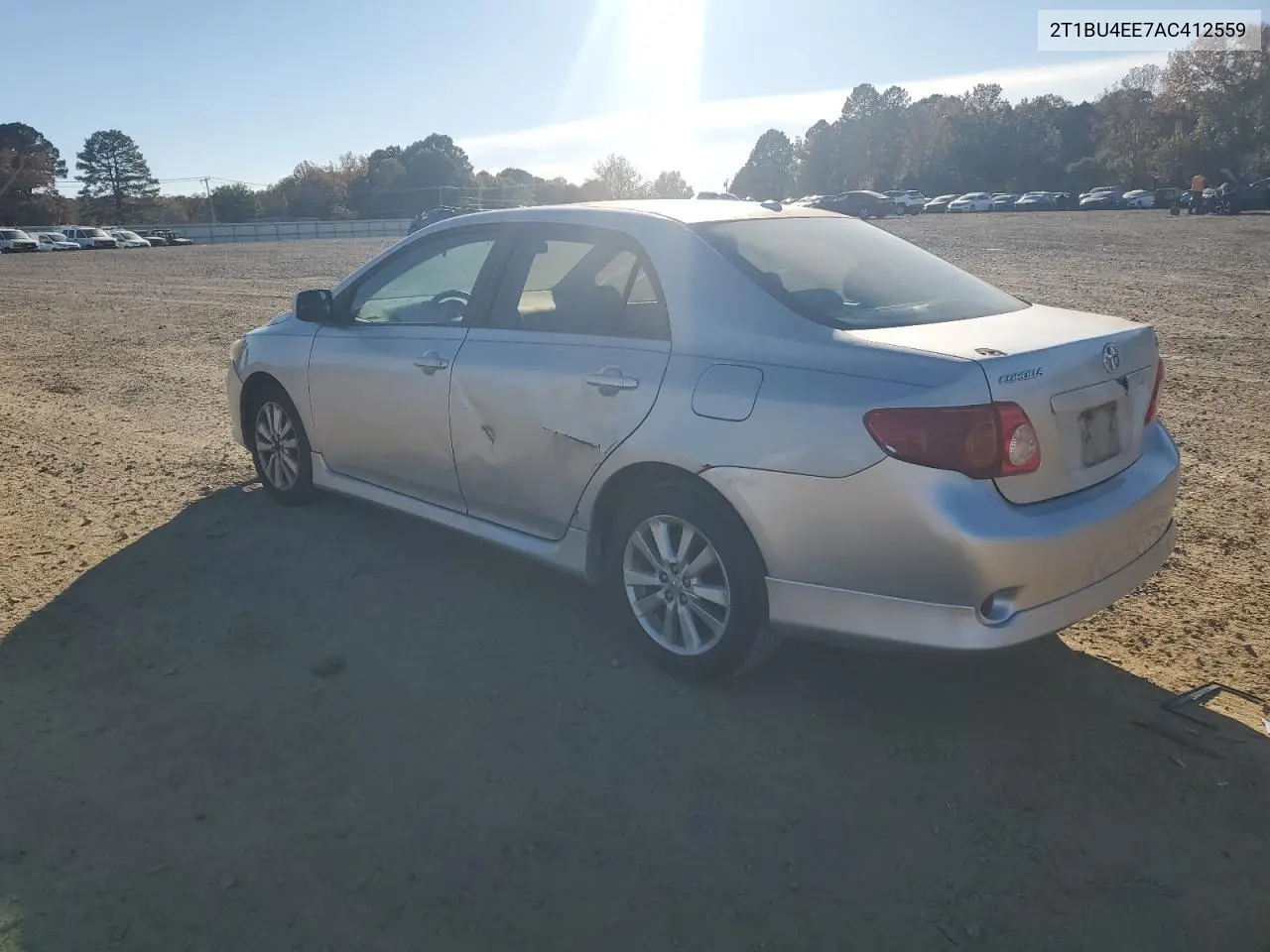 2T1BU4EE7AC412559 2010 Toyota Corolla Base