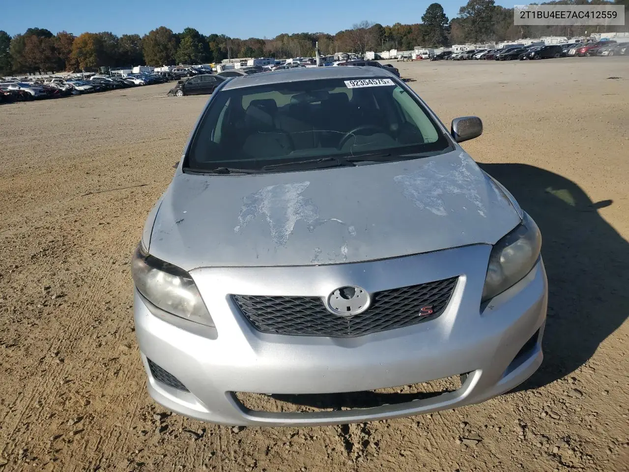 2T1BU4EE7AC412559 2010 Toyota Corolla Base