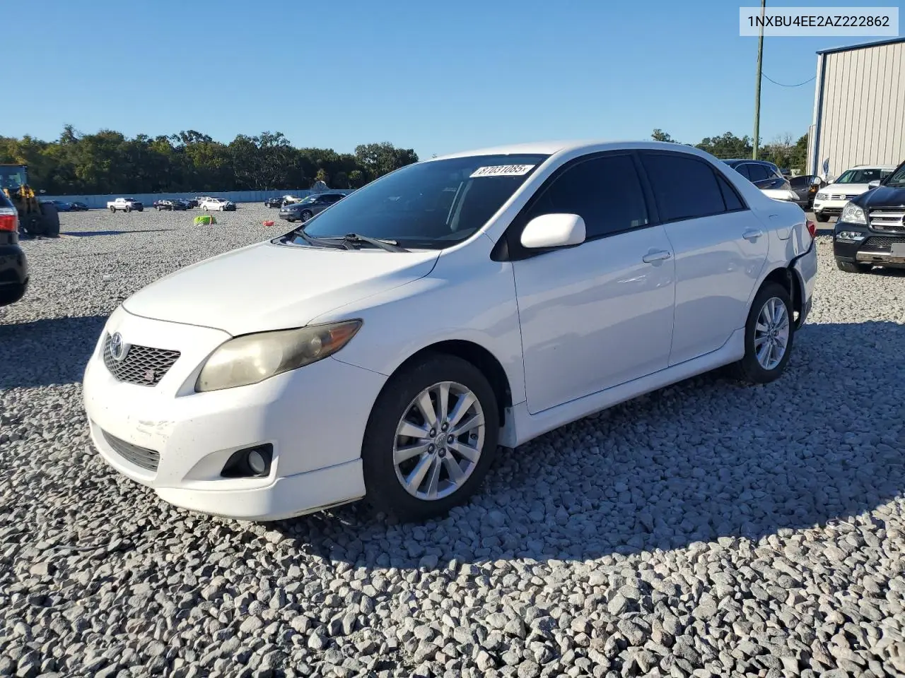 1NXBU4EE2AZ222862 2010 Toyota Corolla Base