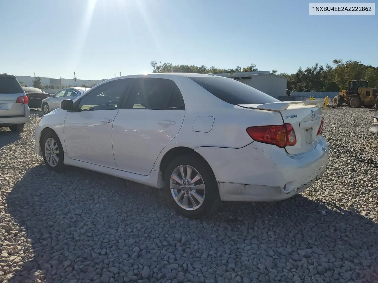 1NXBU4EE2AZ222862 2010 Toyota Corolla Base