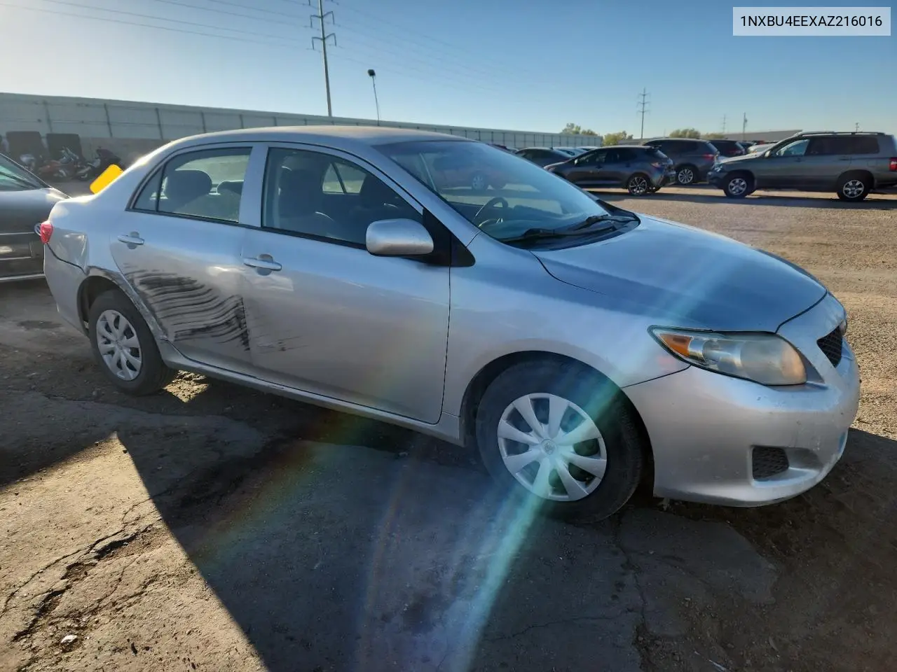 1NXBU4EEXAZ216016 2010 Toyota Corolla Base