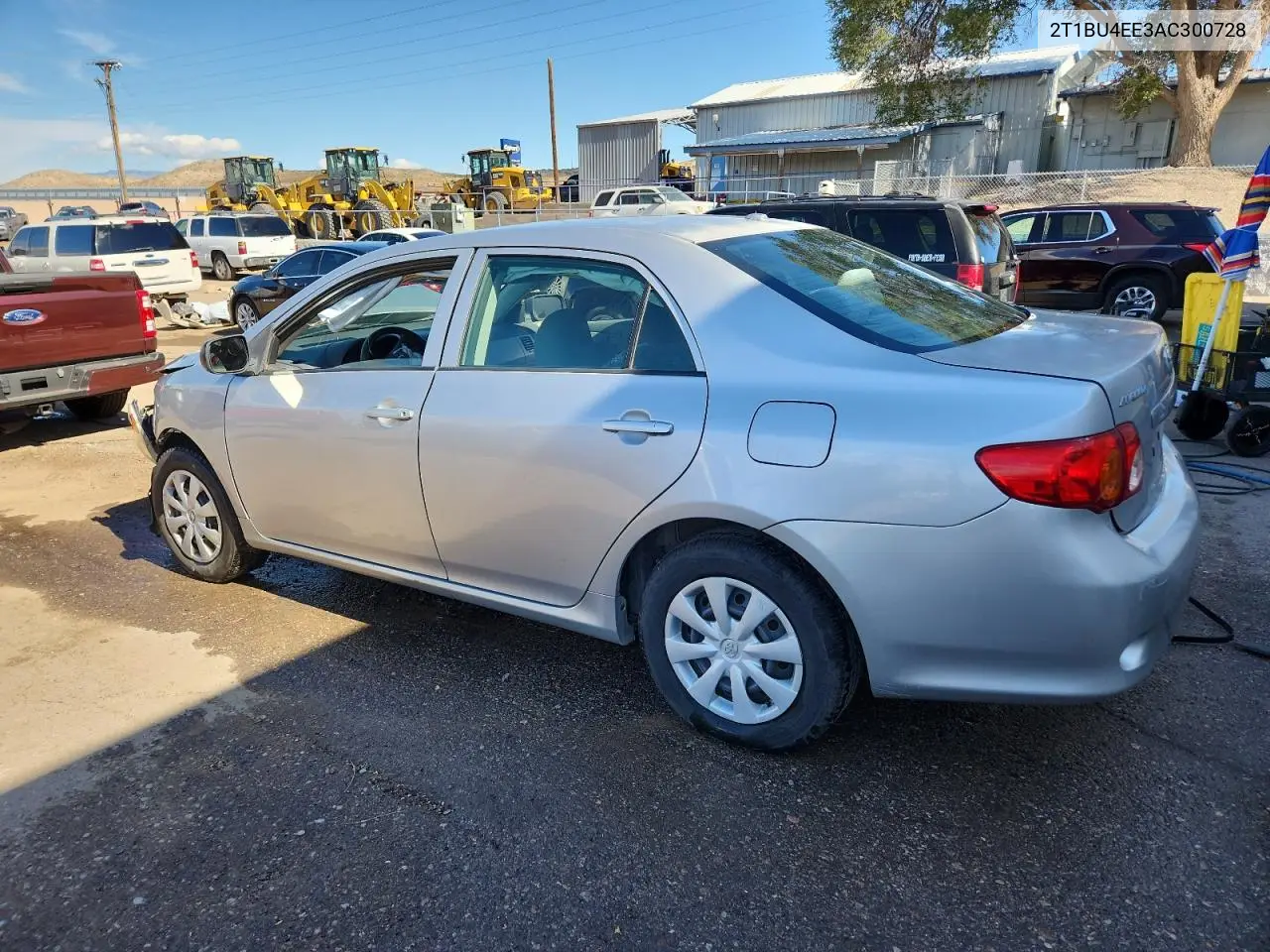 2T1BU4EE3AC300728 2010 Toyota Corolla Base