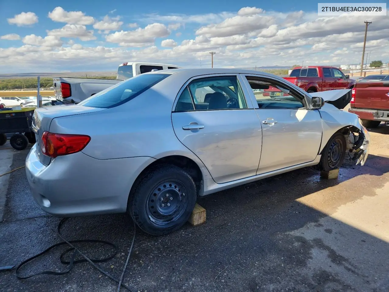 2T1BU4EE3AC300728 2010 Toyota Corolla Base