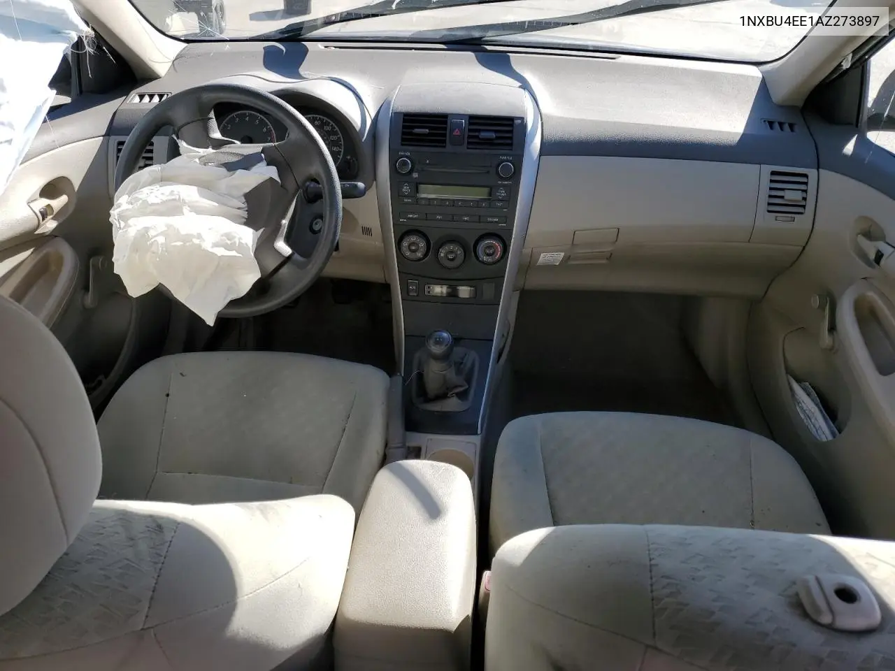 1NXBU4EE1AZ273897 2010 Toyota Corolla Base