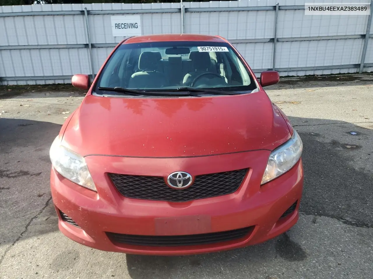 1NXBU4EEXAZ383489 2010 Toyota Corolla Base