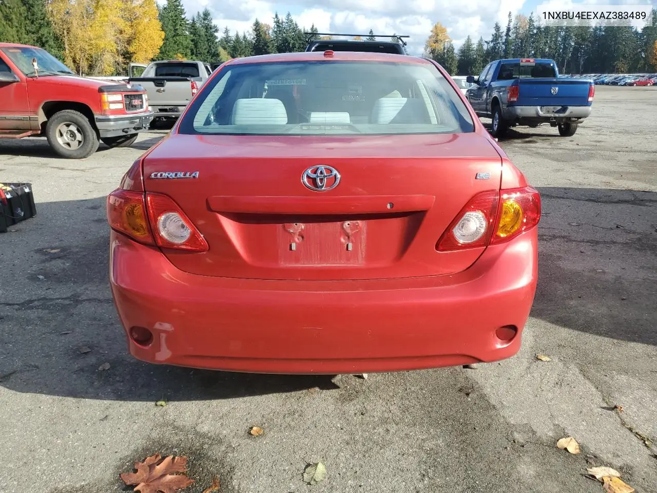 1NXBU4EEXAZ383489 2010 Toyota Corolla Base