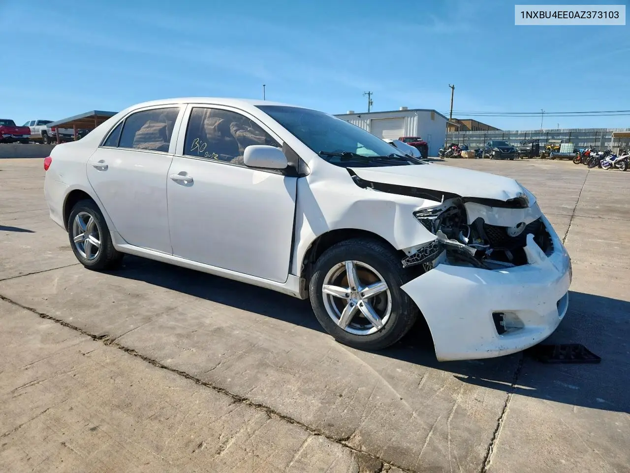 1NXBU4EE0AZ373103 2010 Toyota Corolla Base