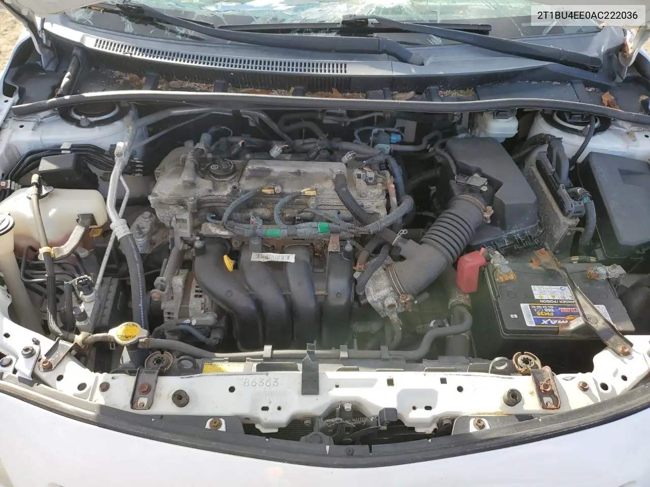 2T1BU4EE0AC222036 2010 Toyota Corolla Base