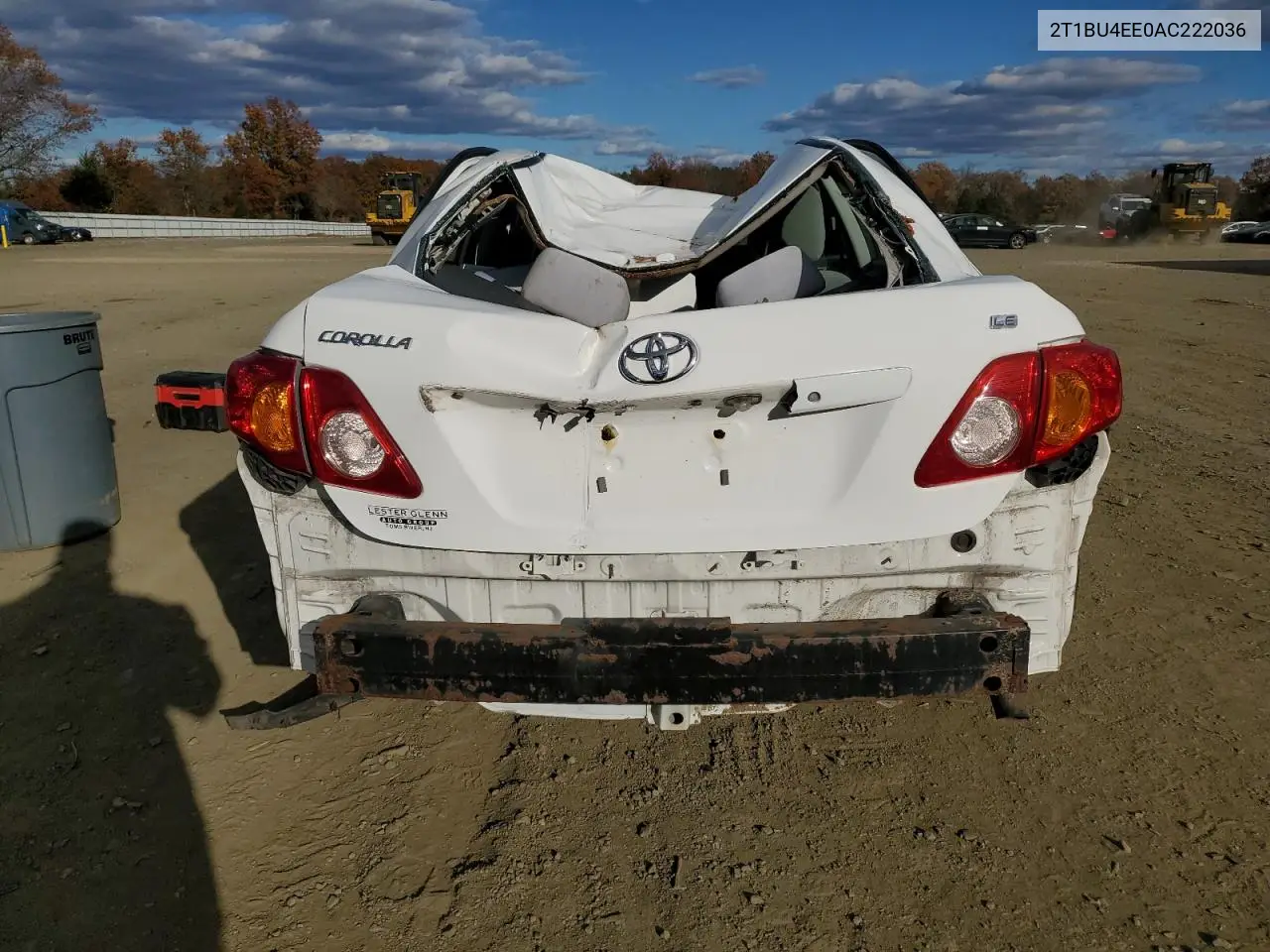 2T1BU4EE0AC222036 2010 Toyota Corolla Base