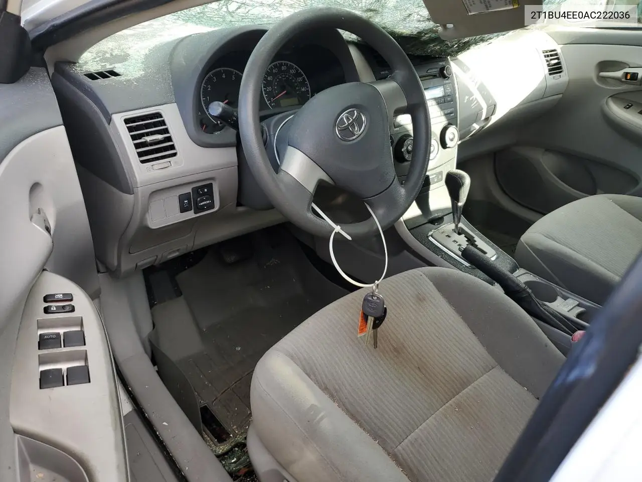2T1BU4EE0AC222036 2010 Toyota Corolla Base