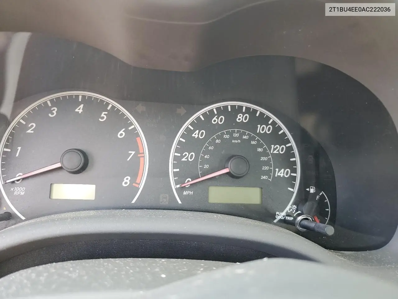 2T1BU4EE0AC222036 2010 Toyota Corolla Base