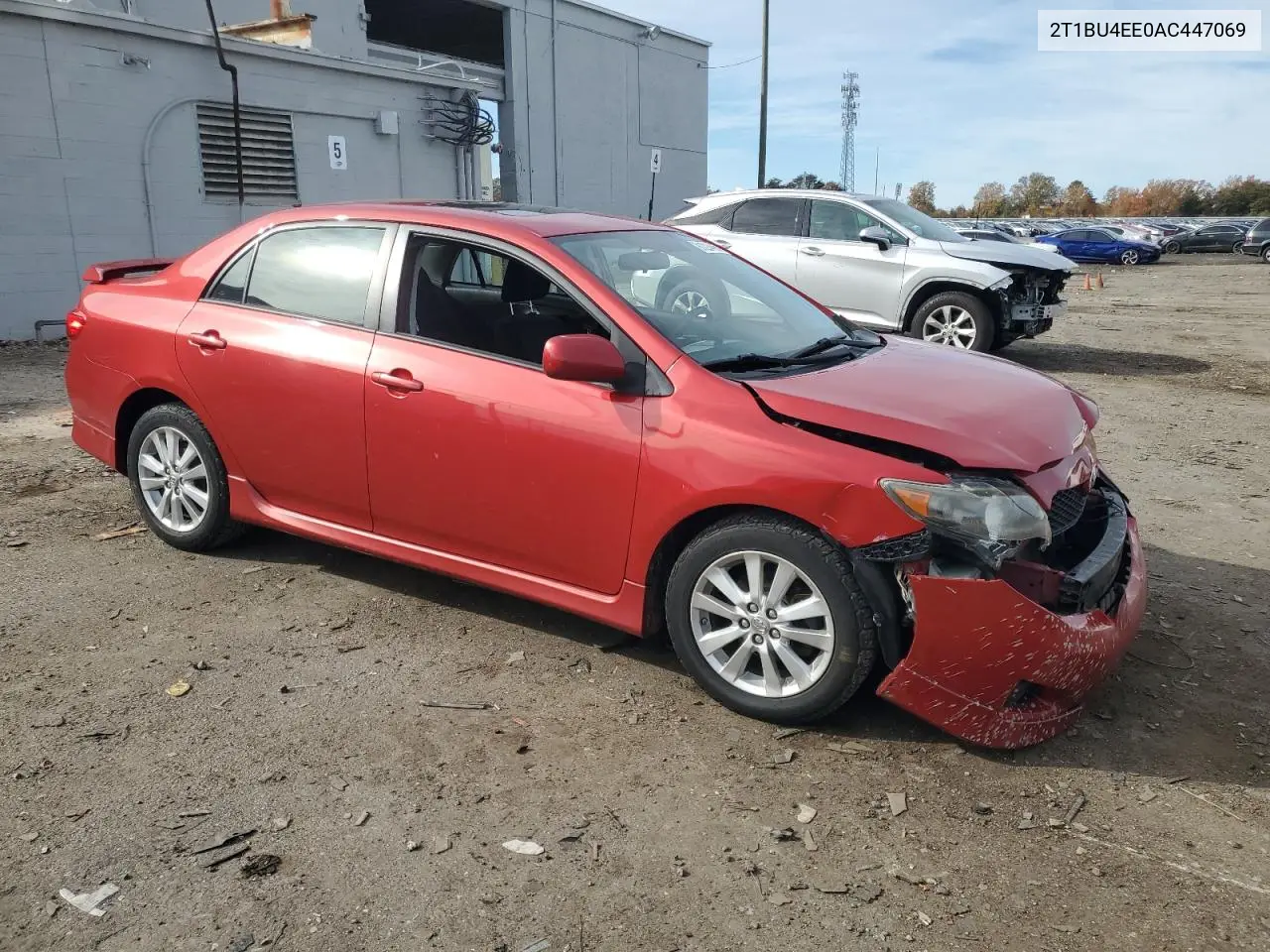 2T1BU4EE0AC447069 2010 Toyota Corolla Base