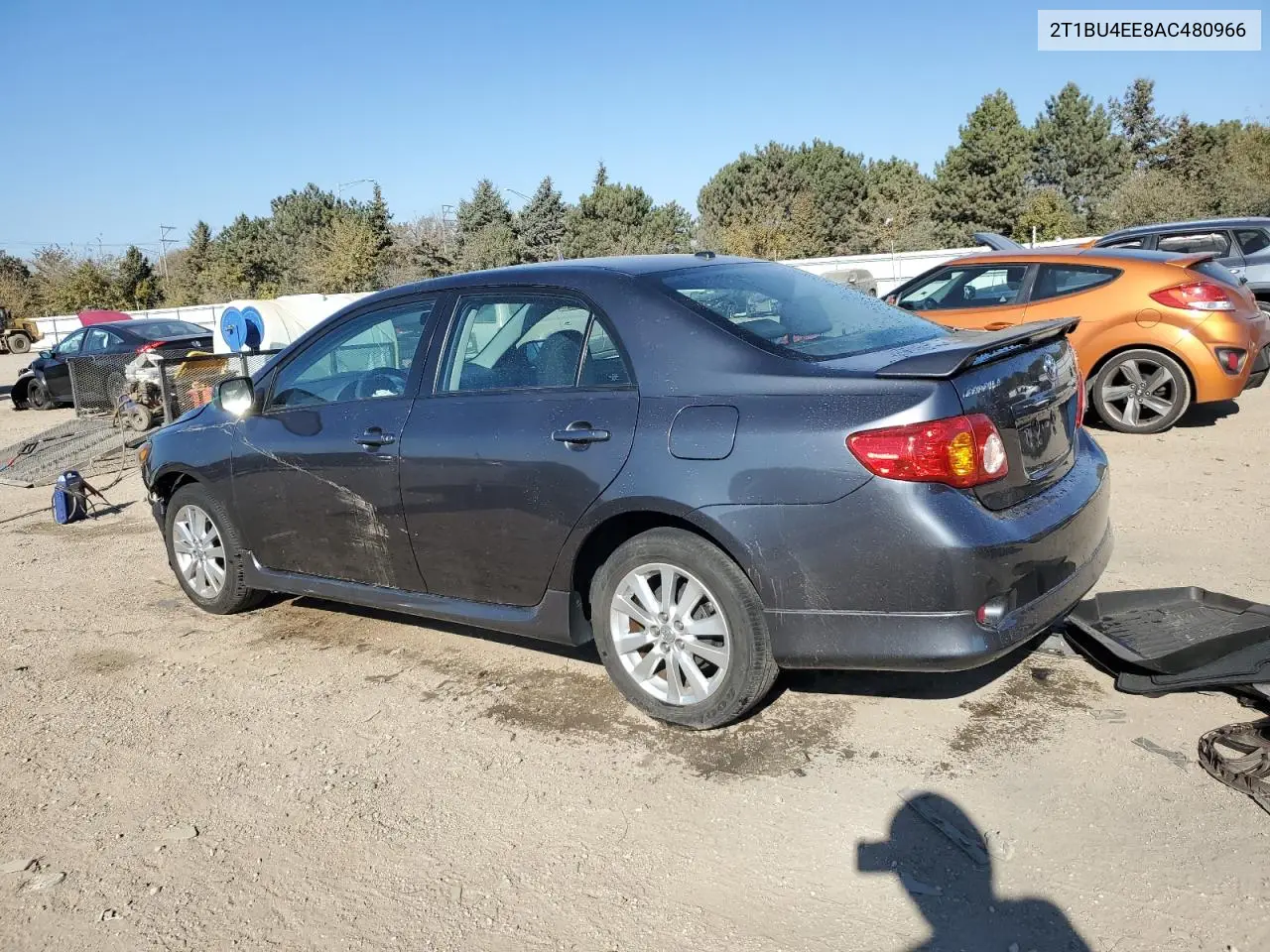 2T1BU4EE8AC480966 2010 Toyota Corolla Base