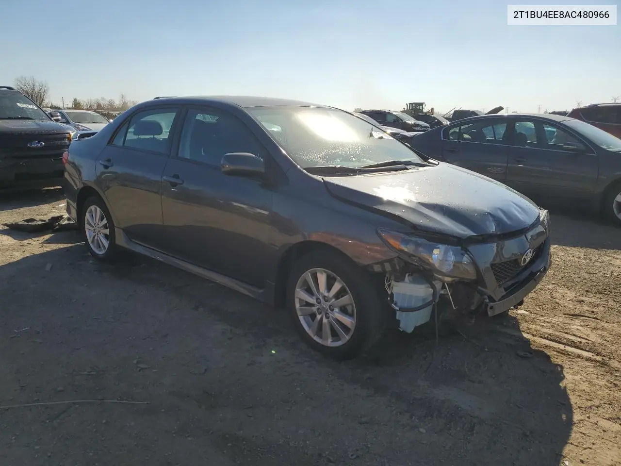2T1BU4EE8AC480966 2010 Toyota Corolla Base
