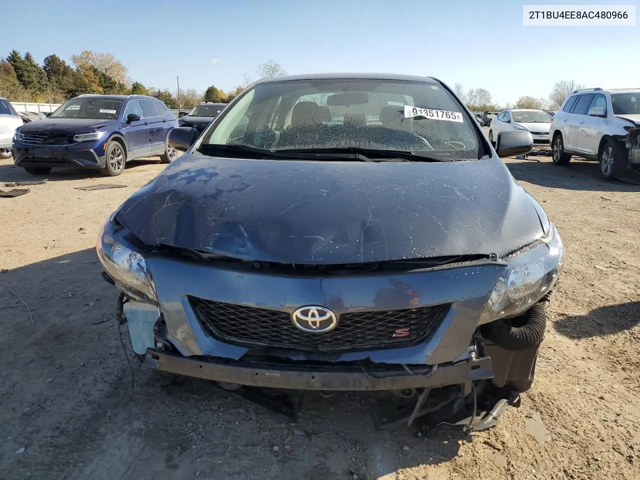 2T1BU4EE8AC480966 2010 Toyota Corolla Base