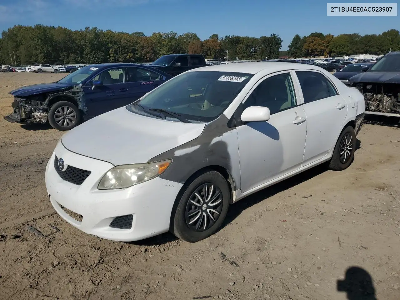 2T1BU4EE0AC523907 2010 Toyota Corolla Base