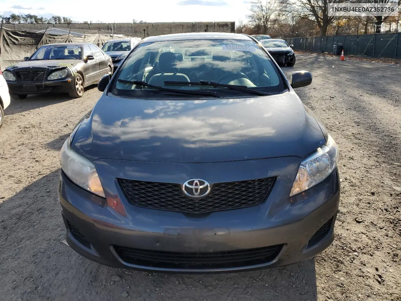 1NXBU4EE0AZ352736 2010 Toyota Corolla Base