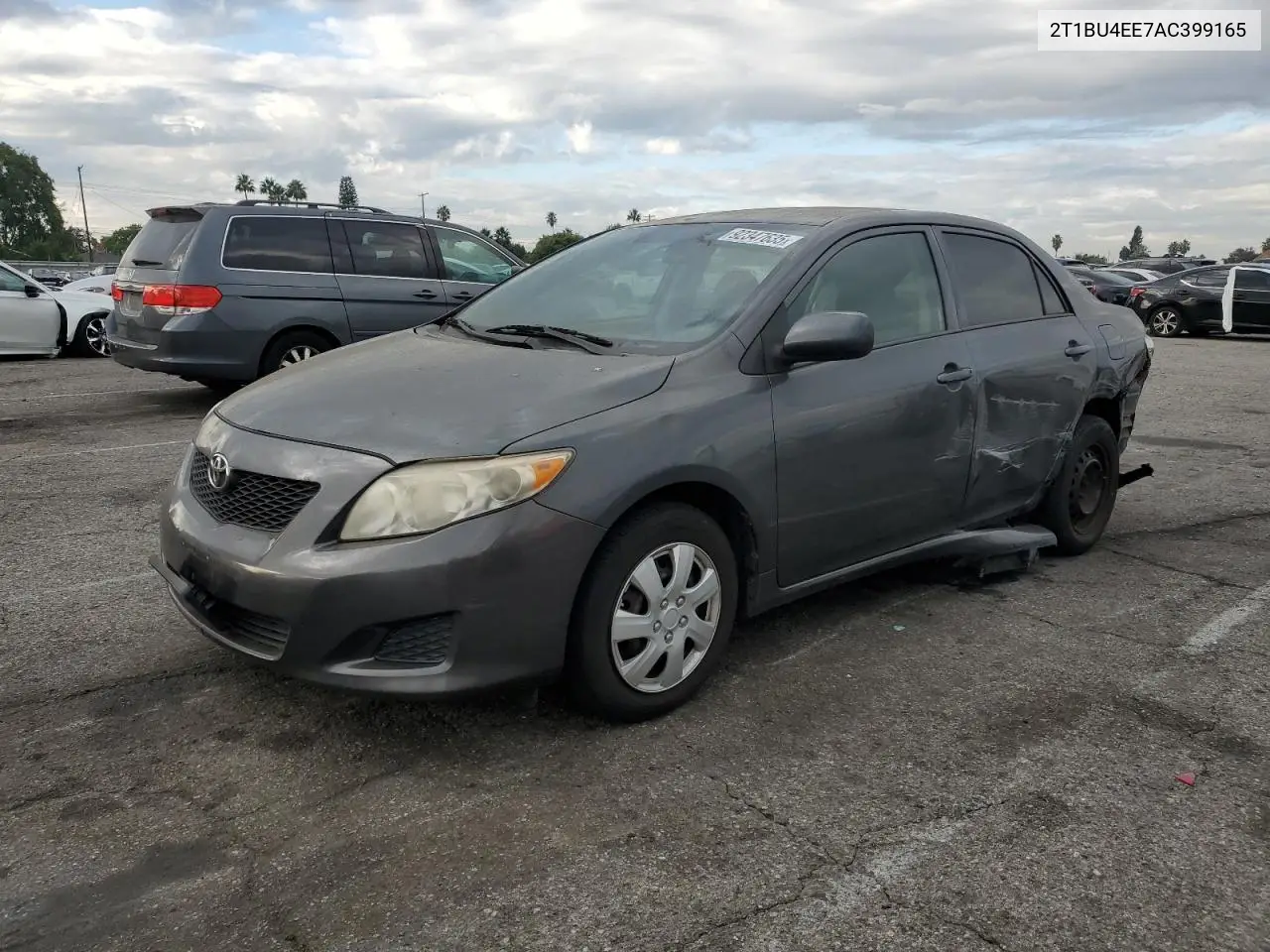 2T1BU4EE7AC399165 2010 Toyota Corolla Base