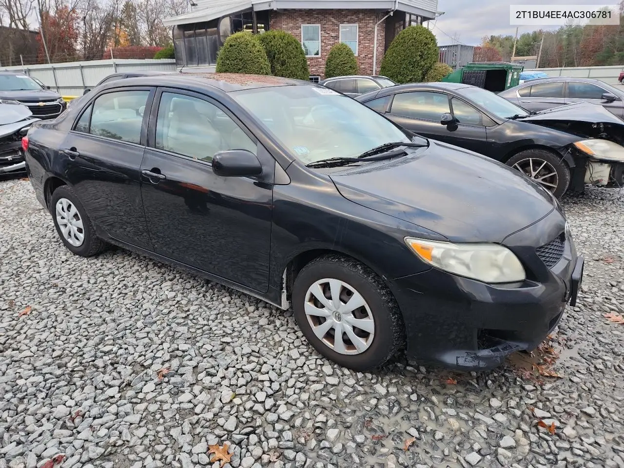 2T1BU4EE4AC306781 2010 Toyota Corolla Base