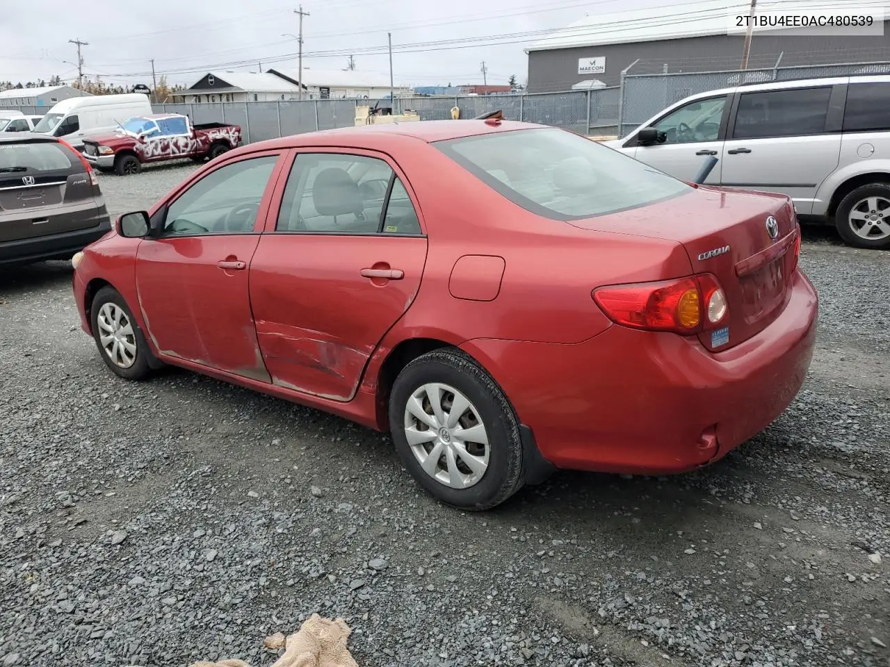2T1BU4EE0AC480539 2010 Toyota Corolla Base