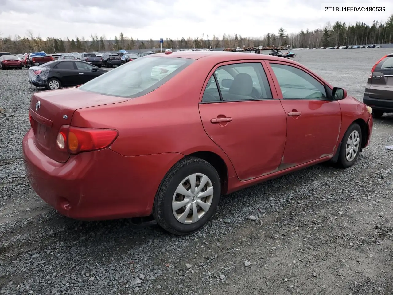 2T1BU4EE0AC480539 2010 Toyota Corolla Base