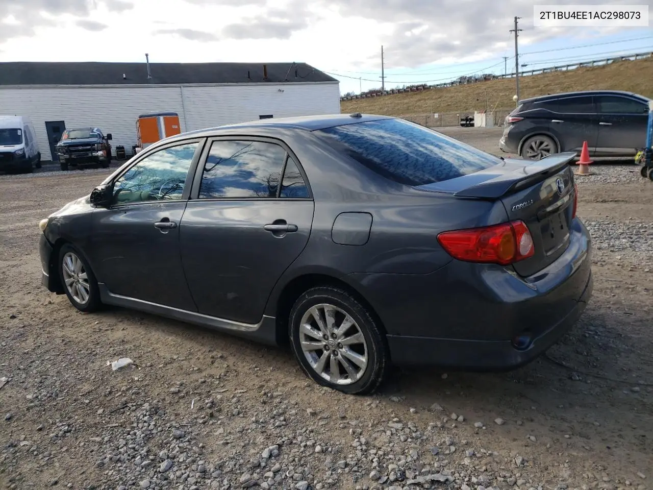 2T1BU4EE1AC298073 2010 Toyota Corolla Base