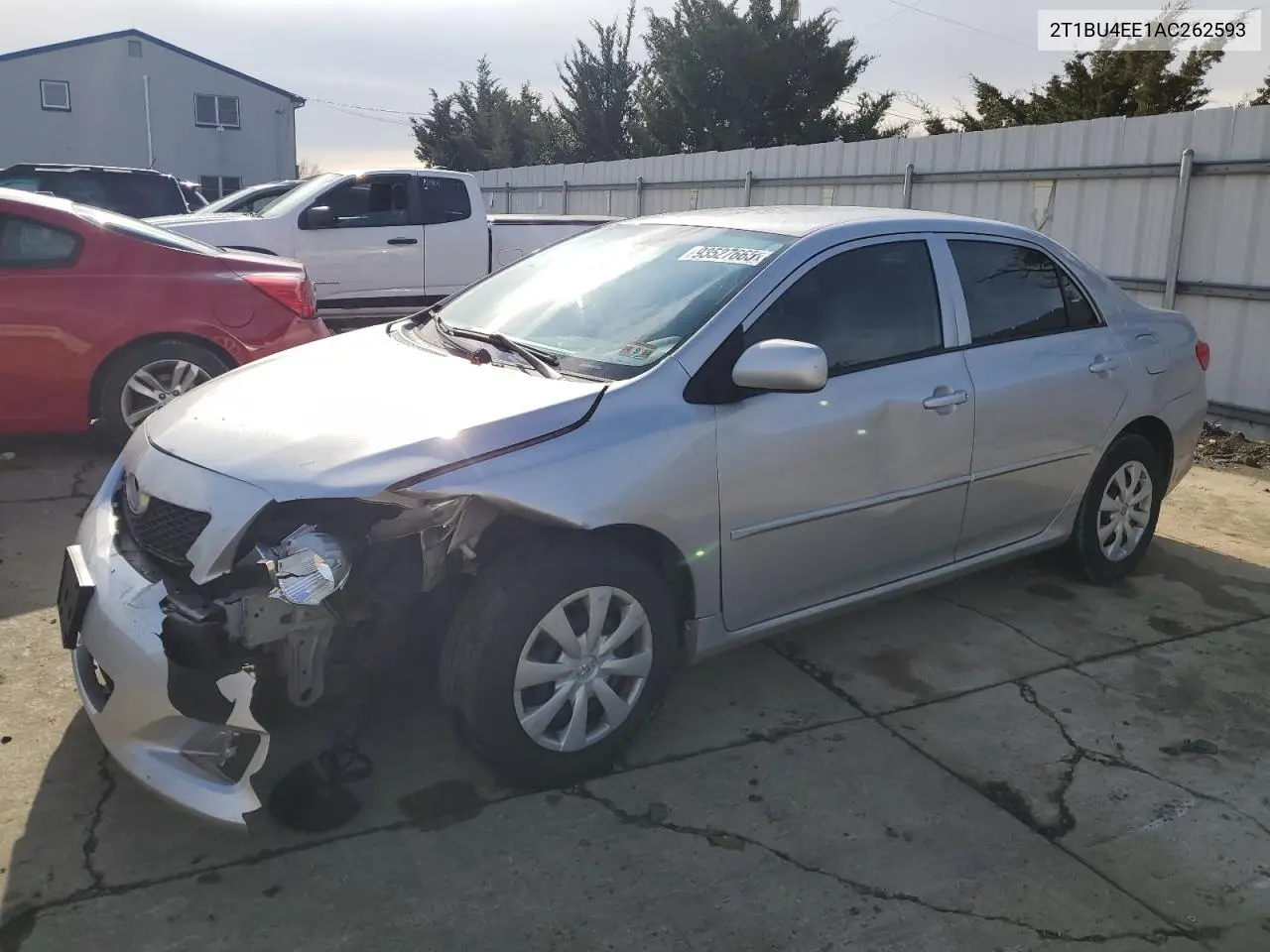 2T1BU4EE1AC262593 2010 Toyota Corolla Base