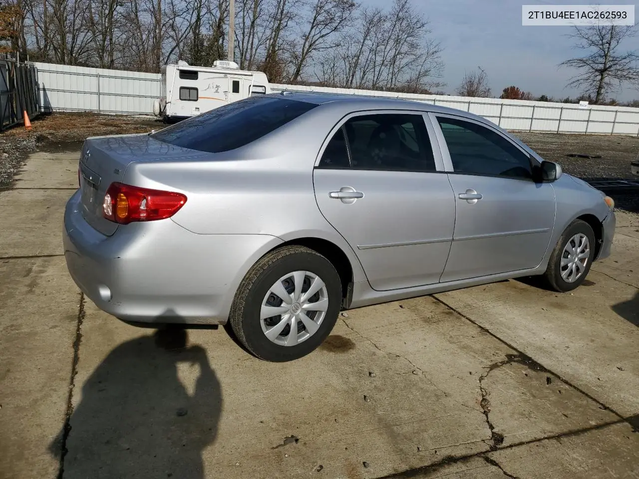 2T1BU4EE1AC262593 2010 Toyota Corolla Base