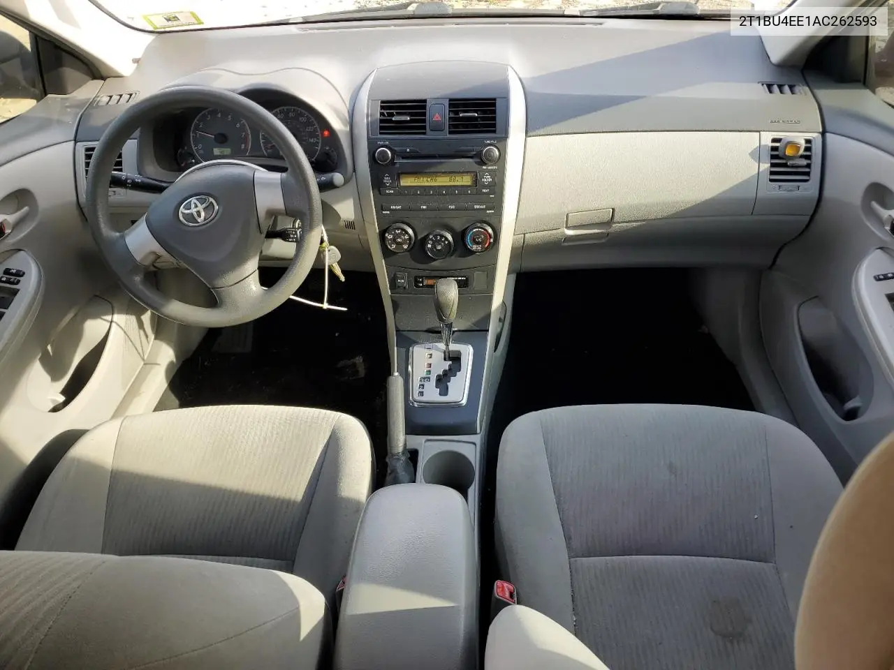 2T1BU4EE1AC262593 2010 Toyota Corolla Base